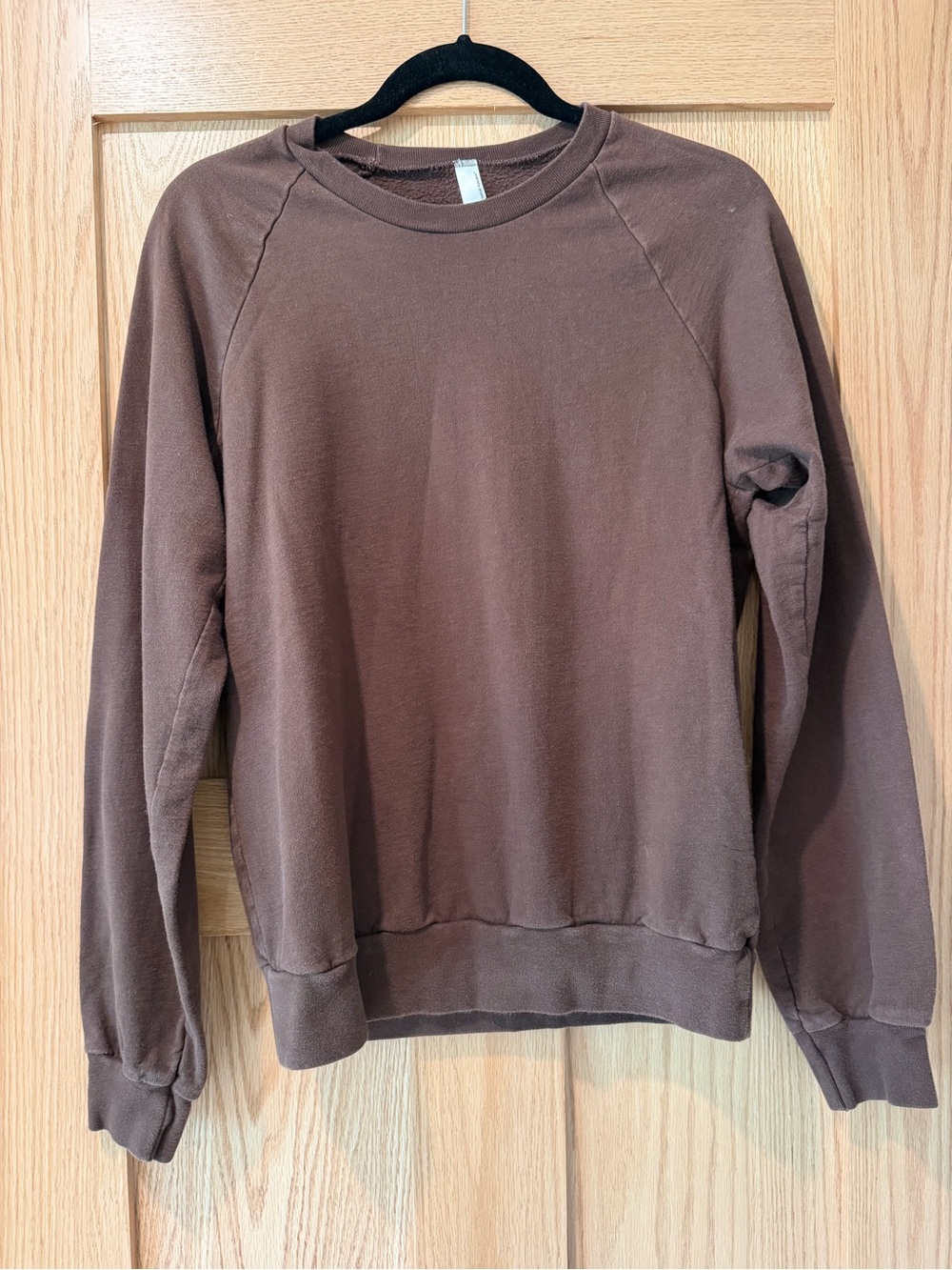 American Apparel Brown Crewneck Sweatshirt